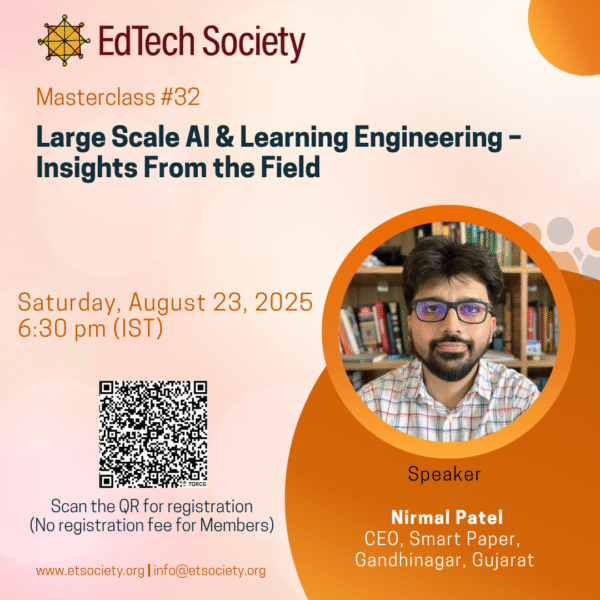 Masterclass #32: Large Scale AI & Learning Engineering - Insights From the Field