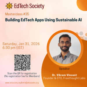 Masterclass #35: Building EdTech Apps Using Sustainable AI
