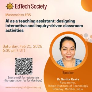 Masterclass #36: AI as a teaching assistant: designing interactive and inquiry-driven classroom activities